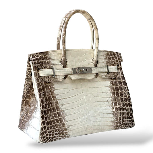 Hermes Birkin 30 Niloticus Himalaya PHW